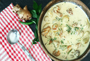 Read more about the article Kerala style chicken curry with coconut cream