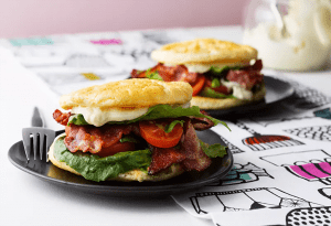 Read more about the article Keto BLT with cloud bread
