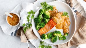 Read more about the article Keto salmon with cowboy sauce