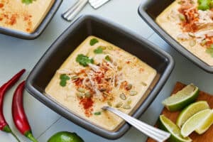 Read more about the article Tex-Mex pulled chicken soup